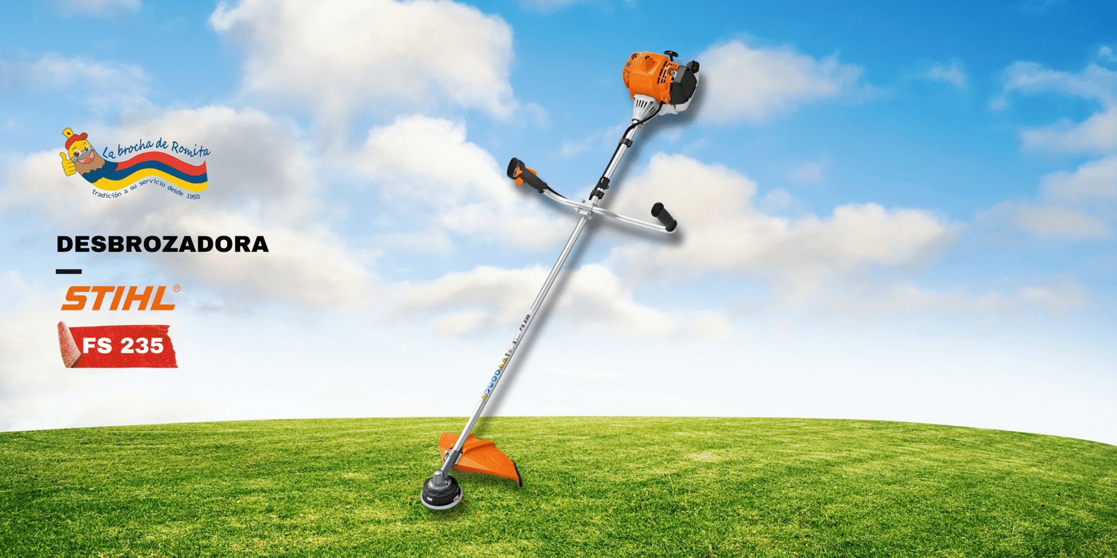 desbrozadora STIHL FS 235 trabajo pesado