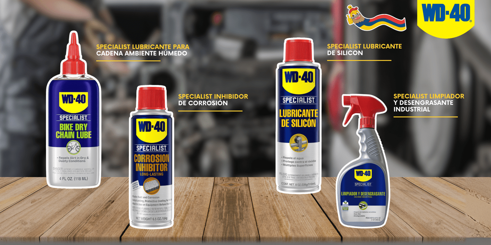 WD-40 Specialist limpieza, lubricación y protección